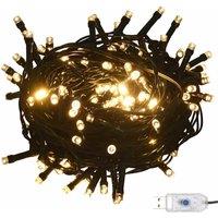 Berkfield Home Elegant Artificial Pre-lit Christmas Tree with Ball Set Green 120 cm