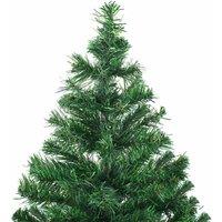 Berkfield Home Beautiful Artificial Pre-lit Christmas Tree with Ball Set 150cm 3 in Green