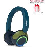 Philips TAK4200 Kids' Wireless On-ear Bluetooth Headphones in Teal