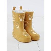 Grass & Air Colour-Changing Wellies in Mustard | Size: Infant 5