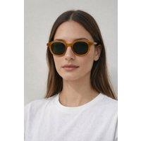 SVNX Bold Preppy Sunglasses in Brown