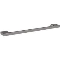 Balterley 192 mm D Handle, Furniture Handle with Luxury Brushed Pewter Finish in Silver