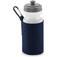 Quadra Water Bottle & Fabric Sleeve Holder in Navy