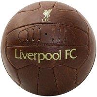 Liverpool FC Retro Football in Brown | Size: 5