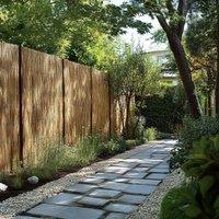 Woven Wood 4m(L) x 1.5m(H) Premium Bamboo Slat Fencing Screening Rolls in Natural