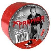 Premier Shin Guard Tape in Red
