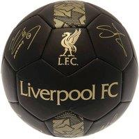 Liverpool FC Phantom Signature Football in Black