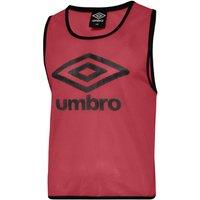 Umbro Training Bib in Dark Red | Size: S/M