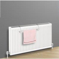 SupaHome Chrome Radiator Airer in Silver
