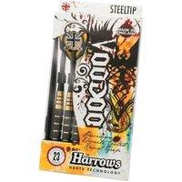 Harrows Voodoo Brass Darts (Pack of 3) in Black | Size: 25g