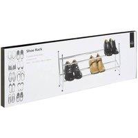 Universal Textiles Chrome Shoe Rack Extendable