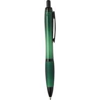 Floso Nash Contrast Detail Plastic Ballpoint Pen in Green