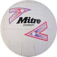 Mitre 2024 Intercept Wave Netball in White