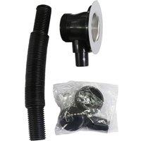 Securplumb Sink Waste in Black