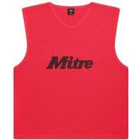 Mitre Pro Training Bib in Red | Size: XS/S