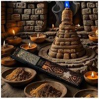 KDMD Banjara Extra Long Mayan Copal Smudge Stick for Cleansing & Meditation in Black