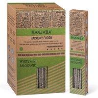 KDMD Banjara Palo Santo White Sage Smudge Sticks for Cleansing & Meditation in Brown