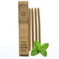 KDMD Peppermint Palo Santo Incense Sticks - Refreshing & Aromatherapy in Brown