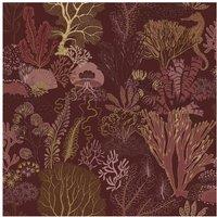 Holden Dcor Underwater World Textured Wallpaper in Red