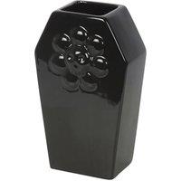 Something Different Dead Hot Days Coffin Flower Vase in Black