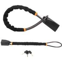 Nordara Seat Belt Steering Lock Wheel Lock Car Security Anti-Theft in Black