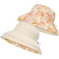 Sunday Afternoons Women's 'Natural Blend' Lightweight Reversible UPF 50+ Kettle Hat in Cream | Size: Medium/Large