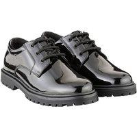 Term Footwear Women's Bailey Patent lace Up Brogue in Black | Size: 5.5