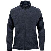 Stormtech Women's Avalante Heather Full Zip Fleece Jacket in Navy | Size: 2XL