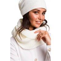 Love Lace Women's Infinity Knit Scarf Snood Extremely Soft Warm Wrap for Cold Weather in Off-White