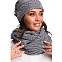 Love Lace Women's Infinity Knit Scarf Extremely Soft Warm Snood for Cold Weather in Grey