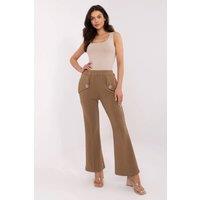 Love Lace Women's Bell Hem Tracksuit Trousers in Brown