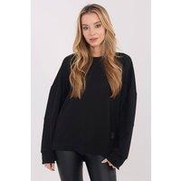 Love Lace Women's Casual Viscose Elastane Blouse in Black | Size: S/M