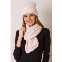 Love Lace Women's Winter Hat & Scarf Set for Cold Weather Accessories Proposal in Pink