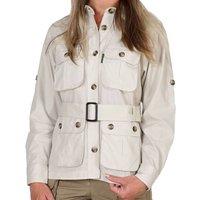 TAG Safari Women's Safari Jacket for Women in Stone | Size: Large
