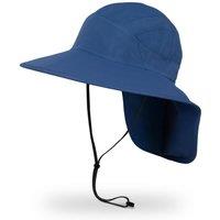 Sunday Afternoons Men's 'Ultra Adventure Storm' Waterproof Hat with Neck cape in Indigo | Size: Large/XL