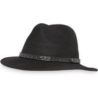 Sunday Afternoons Men's 'Rambler' Packable Water-repellent Wool Felt Hat in Black | Size: XL