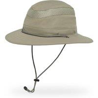 Sunday Afternoons Men's 'Charter Escape' UPF 50+ Pack-Flat Travel Fedora in Light Sand | Size: Large
