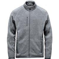 Stormtech Men's Avalante Heather Full Zip Fleece Jacket in Dark Grey | Size: 2XL