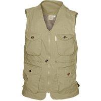 TAG Safari Men's Vent Back Livingstone Vest for Men - Khaki | Size: Large