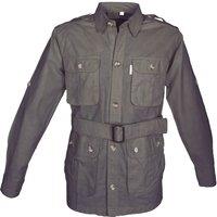 TAG Safari Men's Safari Jacket for Men in Olive | Size: Medium