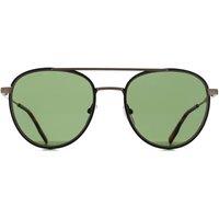 Lacoste Men's Oval Shiny Gold Green L258S