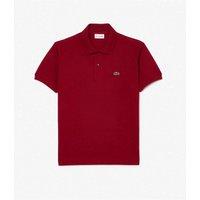 Lacoste Men's L1212 Classic Polo Shirt Bordeaux in Burgundy | Size: XL