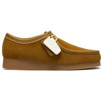 Clarks Originals Men's Wallabee EVO Suede Lace-Up Shoe Ochre in Tan | Size: 8