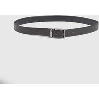 Burton Men's Black & Brown Reversible Textured Belt | Size: Small