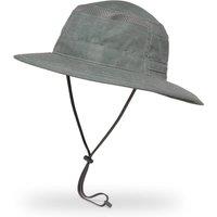 Sunday Afternoons Men's 'Cruiser' Lightweight Ventilated Pack-Flat UPF 50+ Sun Hat in Dark Olive | Size: Medium