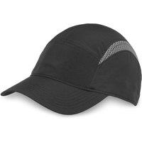 Sunday Afternoons Men's 'Aerial' Breathable Lightweight UPF 50+ Cap in Black | Size: Medium/Large