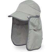 Sunday Afternoons Men's 'Sun Guide' UPF 50+ Cap with Removable Neck Cape in Grey | Size: S/M
