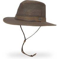 Sunday Afternoons Men's 'EasyBreezer' Lightweight Ventilated UPF 50+ Fedora in Brown | Size: Medium