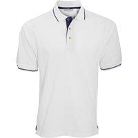 Kustom Kit Men's St. Mellion Short Sleeve Polo Shirt in Off-White | Size: Medium