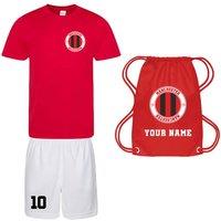 Manchester United FC Men's Mens Manchester Training Kit Package in Red | Size: 2XL